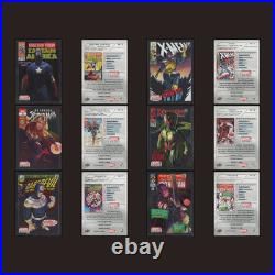 2023 Upper Deck Marvel Platinum Cover Variant Complete Set 100 Cards Spider-Man