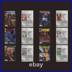 2023 Upper Deck Marvel Platinum Cover Variant Complete Set 100 Cards Spider-Man