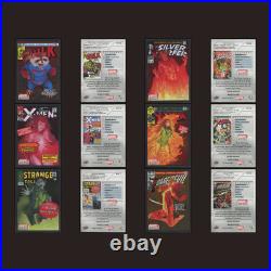 2023 Upper Deck Marvel Platinum Cover Variant Complete Set 100 Cards Spider-Man