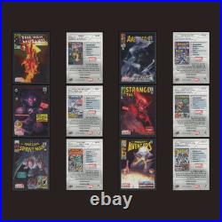 2023 Upper Deck Marvel Platinum Cover Variant Complete Set 100 Cards Spider-Man