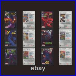 2023 Upper Deck Marvel Platinum Cover Variant Complete Set 100 Cards Spider-Man