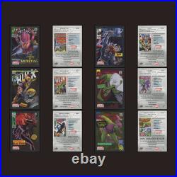 2023 Upper Deck Marvel Platinum Cover Variant Complete Set 100 Cards Spider-Man
