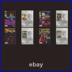 2023 Upper Deck Marvel Platinum Cover Variant Complete Set 100 Cards Spider-Man