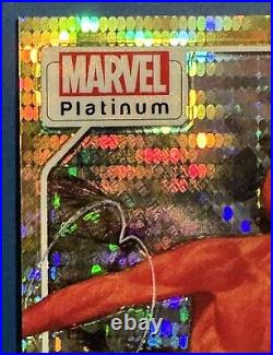 2023 Upper Deck Marvel Platinum Seismic Gold #114 Daredevil 03/10 SSP