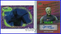 2023 Upper Deck Marvel She-Hulk CHARLIE COX Daredevil AUTOGRAPH + Purple Bonus