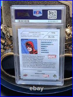 2023 upper deck Marvel Platinum/Cosmic/DareDevil/#96 #'d/25