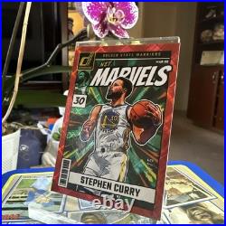 2024-25 Panini Donruss Net Marvels Stephen Curry #9 Red Diamond /75 2024-25 Panini Donruss Net Marvels Stephen Curry #9 Red Diamond /75