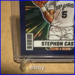 2024-25 Panini Donruss Optic Stephon Castle #12 Net Marvels Rookie RC Blue /49 2024-25 Panini Donruss Optic Stephon Castle #12 Net Marvels Rookie RC Blue /49