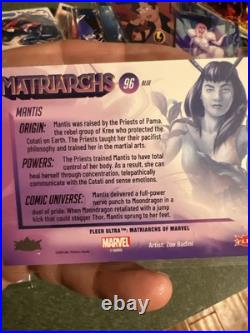 2024 Blue Foil Variant Full SetFleer UltraMatriarchs of Marvel#1-100 & Sleeved 2024 Blue Foil Variant Full SetFleer UltraMatriarchs of Marvel#1-100 & Sleeved