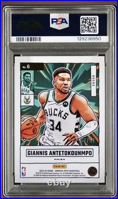 2024 Donruss Optic Giannis Antetokounmpo Marvels-red 67/99 Psa 10 Pop-1 2024 Donruss Optic Giannis Antetokounmpo Marvels-red 67/99 Psa 10 Pop-1