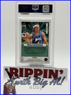 2024 Donruss PAOLO BANCHERO /55 Net Marvels Red Fireworks #4 Magic PSA 10
