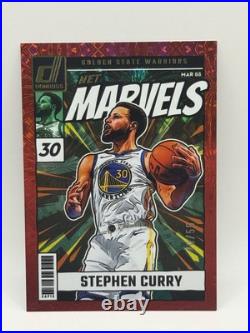 2024 Donruss STEPHEN CURRY /55 Marvels #9 Red Fireworks Warriors 2024 Donruss STEPHEN CURRY /55 Marvels #9 Red Fireworks Warriors