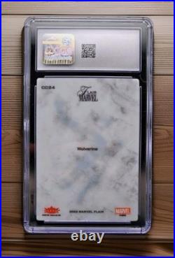2024 Flair Marvel Carved Plexiglass WOLVERINE #CC24 X-Men CGC 10 GEM RARE 2024 Flair Marvel Carved Plexiglass WOLVERINE #CC24 X-Men CGC 10 GEM RARE