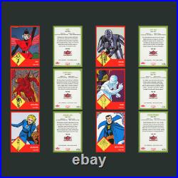 2024 Fleer Throwbacks 59-63 Marvel Edition Red Complete Set 60 Cards Spider-Man