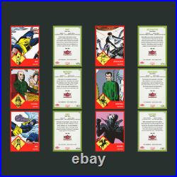 2024 Fleer Throwbacks 59-63 Marvel Edition Red Complete Set 60 Cards Spider-Man