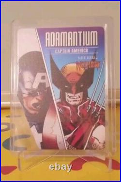 2024 Fleer Ultra Wolverine Captain America Adamantium AD-15