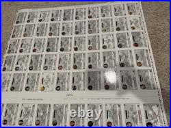 2024 Marvel Beginnings Vol 2 Series 2 Uncut Rainbow Foil Sheet Only Know Example