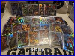 2024 Marvel Masterpieces'92 30 CARD LOT RAINBOW VCS, CBC, BASE ALL. RAINBOW