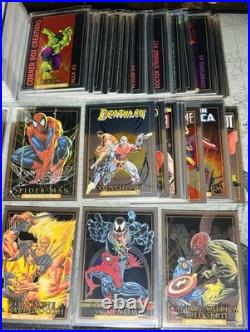 2024 Marvel Masterpieces'92 Platinum Complete Base Set+2 Error+ Battle Spectrum