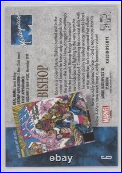2024 Marvel Masterpieces'92 Platinum Kaleidoscope Parallel #6 Bishop