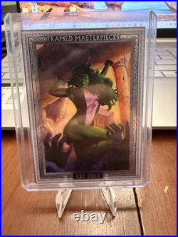 2024 Marvel Masterpieces Nahuel Grego Silver Frame She Hulk 06/10 2024 Marvel Masterpieces Nahuel Grego Silver Frame She Hulk 06/10