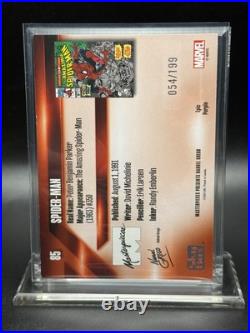 2024 Marvel Masterpieces Nahuel Grego Spider-Man Epic Purple /199 2024 Marvel Masterpieces Nahuel Grego Spider-Man Epic Purple /199