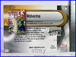 2024 Marvel Masterpieces XL 5x7 Wolverine #89 Level 5 Silver Spectrum 10/10