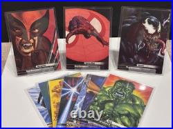 2024 Marvel Masterpieces XL Complete Base, What If, Canvas, Holofoil, Spectrum