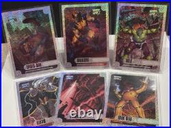 2024 Marvel Masterpieces XL Complete Base, What If, Canvas, Holofoil, Spectrum