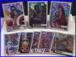 2024 Marvel Masterpieces XL Complete Base, What If, Canvas, Holofoil, Spectrum