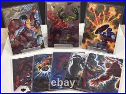 2024 Marvel Masterpieces XL Complete Base, What If, Canvas, Holofoil, Spectrum