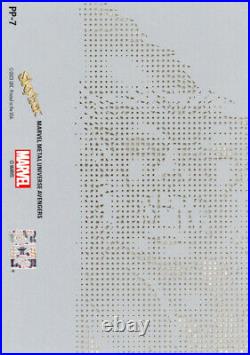 2024 Marvel Metal Universe Avengers PLATINUM PORTRAITS Card #PP-7 Beast