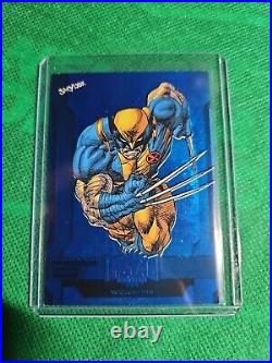 2024 Marvel Metal Universe Avengers WOLVERINE #99 BLUE PMG Precious Metal 40/50