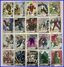 2024 Marvel Platinum Complete Rainbow Set 200 Cards