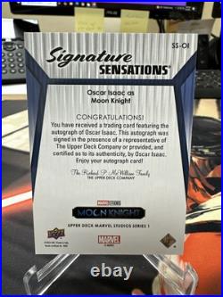 2024 Marvel Studios Series 1 Signature Sensations Oscar Isaac Autographed