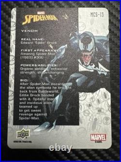 2024 Marvel Upper Deck Spider-Man Venom MCS-13 Thick Metal Card Rare