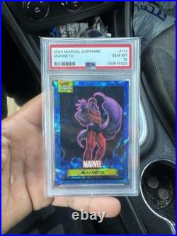 2024 Marvle Sapphire Magneto Gem MT PSA10 2024 Marvle Sapphire Magneto Gem MT PSA10