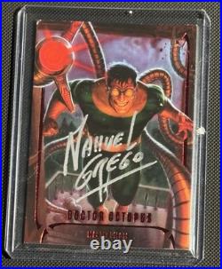2024 SkyBox Marvel Masterpieces Presents Nahuel Grego 1/10 Doctor Octopus Auto