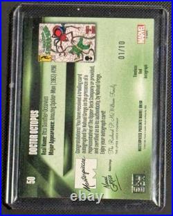 2024 SkyBox Marvel Masterpieces Presents Nahuel Grego 1/10 Doctor Octopus Auto
