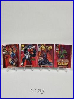 2024 Skybox Marvel 92 Platinum Red Prism Variant Lot /292 #97-V #65-V 34-V 44-V