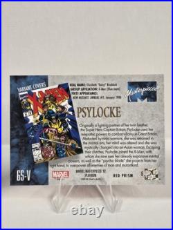 2024 Skybox Marvel 92 Platinum Red Prism Variant Lot /292 #97-V #65-V 34-V 44-V