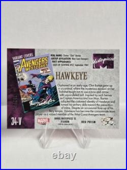 2024 Skybox Marvel 92 Platinum Red Prism Variant Lot /292 #97-V #65-V 34-V 44-V