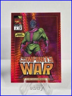 2024 Skybox Marvel 92 Platinum Red Prism Variant Lot /292 #97-V #65-V 34-V 44-V