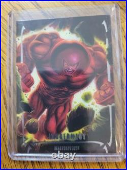 2024 Skybox Marvel Masterpieces Nahuel Grego Juggernaut plus random Mint Cards 2024 Skybox Marvel Masterpieces Nahuel Grego Juggernaut plus random Mint Cards