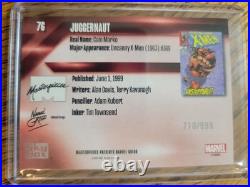 2024 Skybox Marvel Masterpieces Nahuel Grego Juggernaut plus random Mint Cards 2024 Skybox Marvel Masterpieces Nahuel Grego Juggernaut plus random Mint Cards