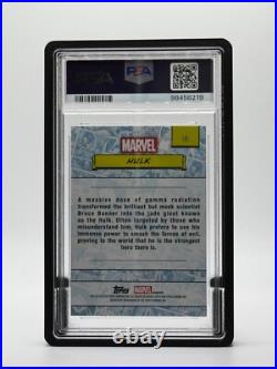 2024 Topps Chrome Marvel #43 HULK PSA 10 GEM MINT 2024 Topps Chrome Marvel #43 HULK PSA 10 GEM MINT