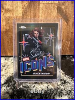 2024 Topps Chrome Marvel Black Widow Icons /10 2024 Topps Chrome Marvel Black Widow Icons /10