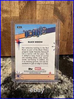 2024 Topps Chrome Marvel Black Widow Icons /10 2024 Topps Chrome Marvel Black Widow Icons /10