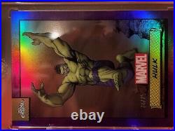 2024 Topps Chrome Marvel Hulk Purple Refractor 74/75