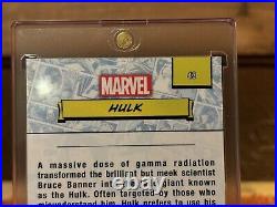 2024 Topps Chrome Marvel Hulk Purple Refractor 74/75